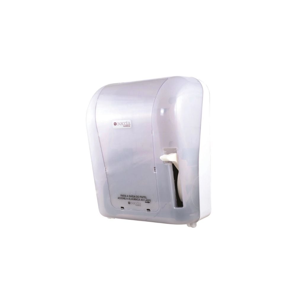Dispenser para Papel Toalha com Alavanca Exaccta Cristal | E-DBAL513 - imagem 1
