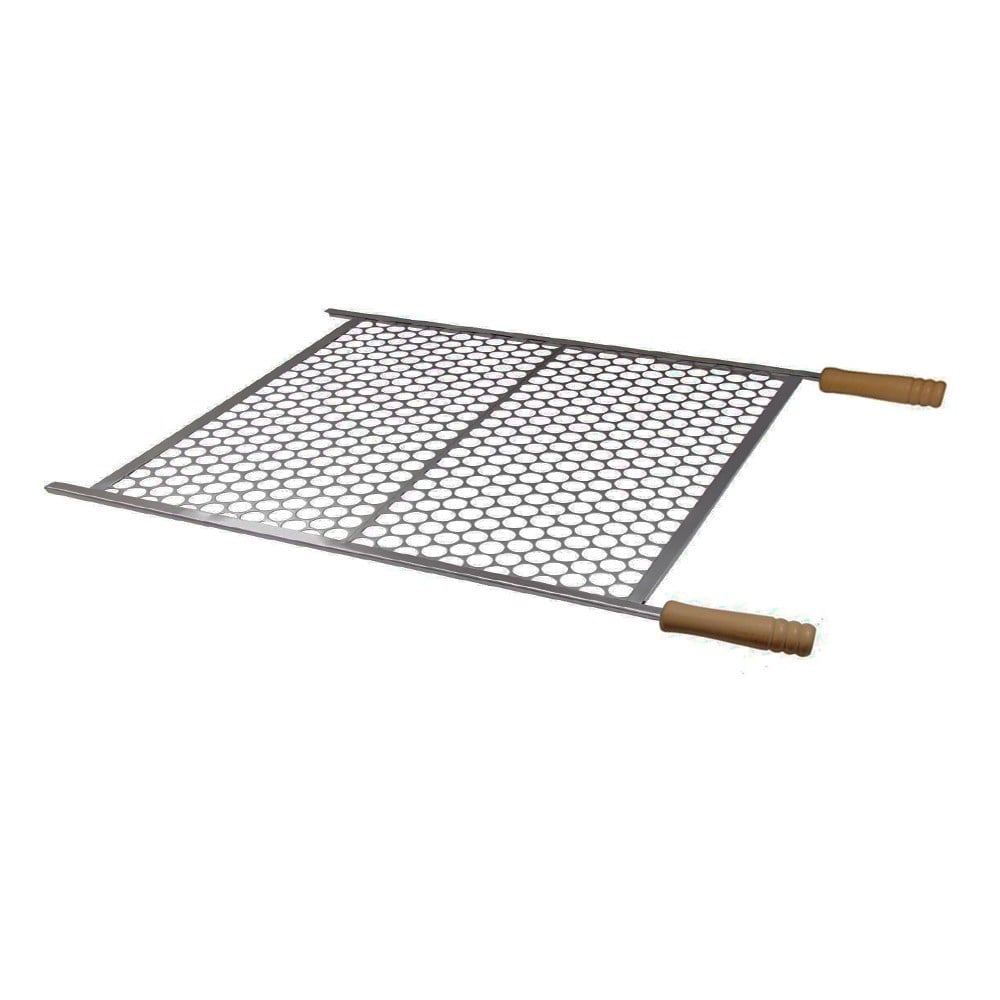 Grelha Churrasqueira Inox Riskgas 30X50 600