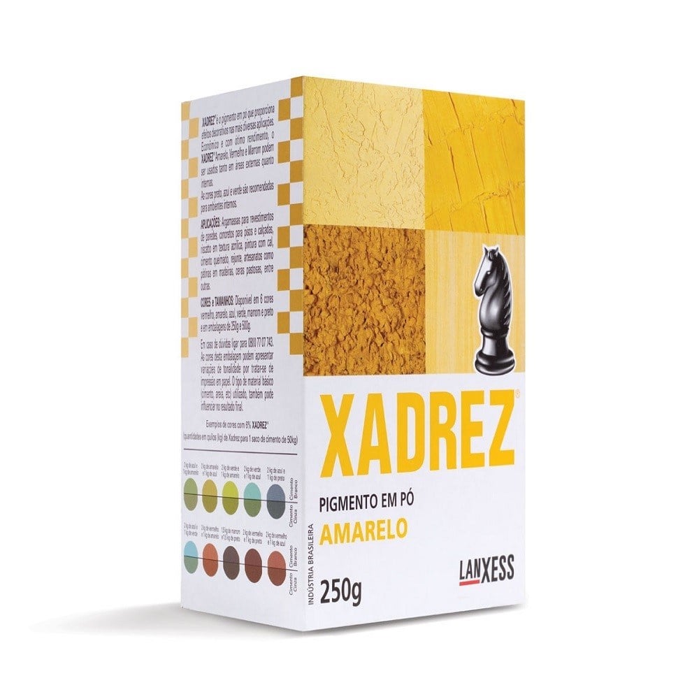 Pigmento Pó Xadrez Amarelo 250g 67350
