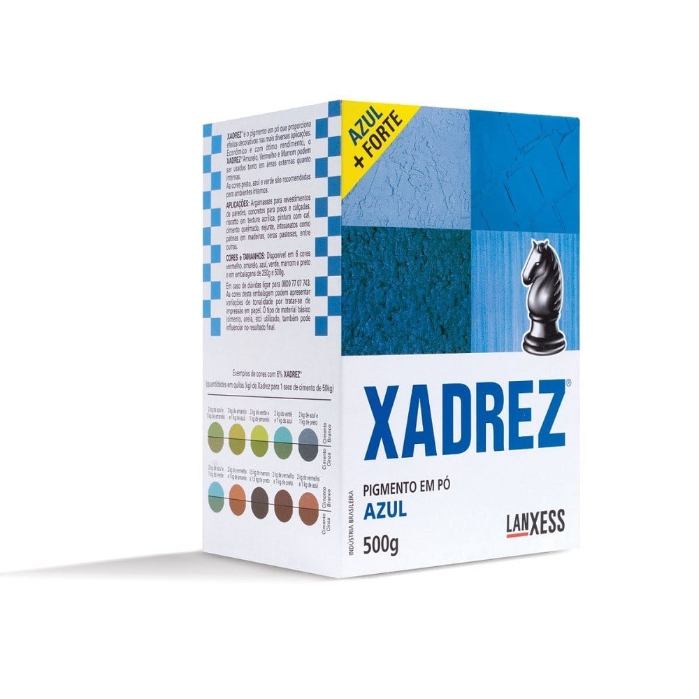 Pigmento Pó Xadrez Azul 500g 67652