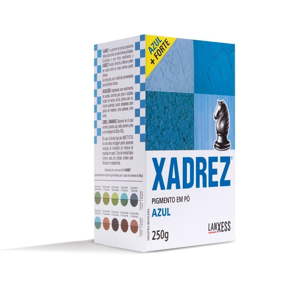 Pigmento Pó Xadrez Azul 250g 67393