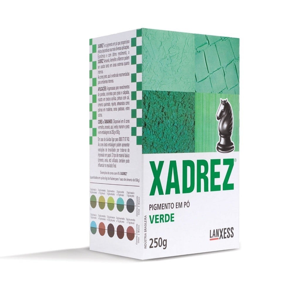 Pigmento Pó Xadrez Verde 250g 67989