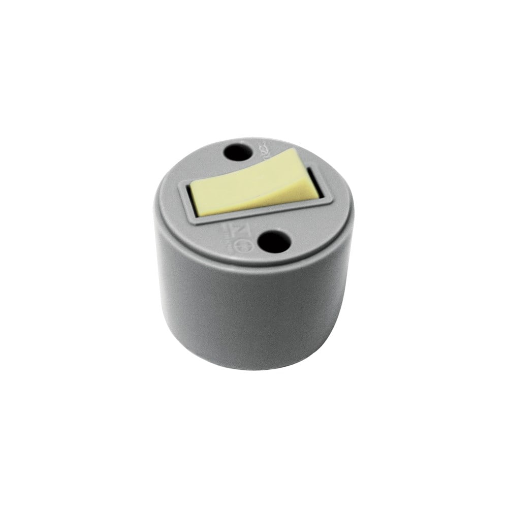 Interruptor Externo Perlex "X" Redondo 1 Simples 1080