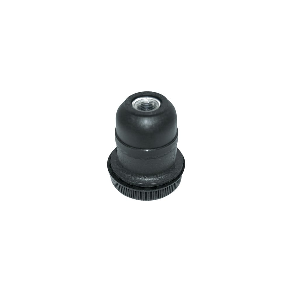 Soquete Abajour Rosca com Tampa Perlex Preto 1108PR