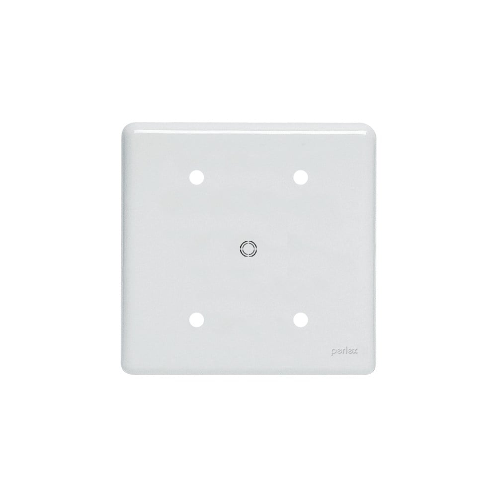 Placa Perlex Branca 4x4 (Cega+furo) 23PL00/66