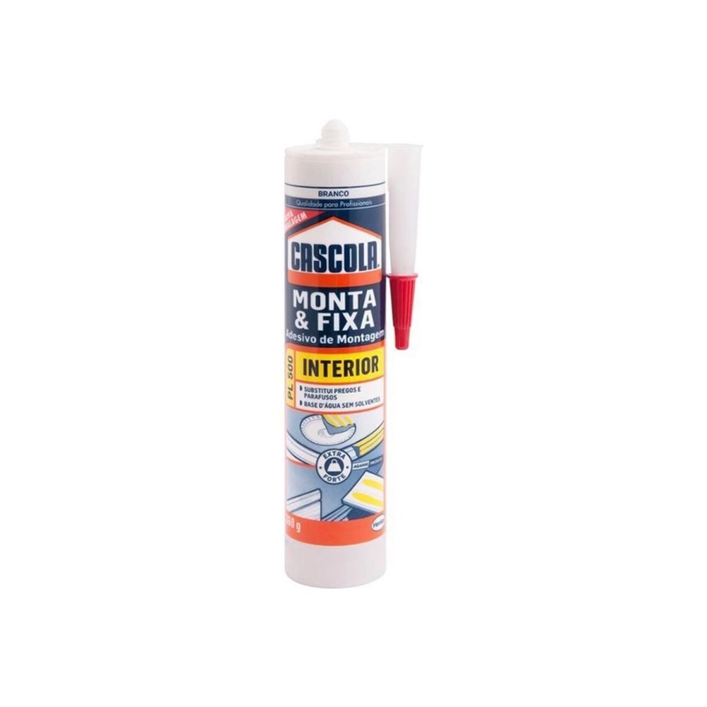 Cola Cascola Monta e Fixa PL500 360gr Henkel | 1406600