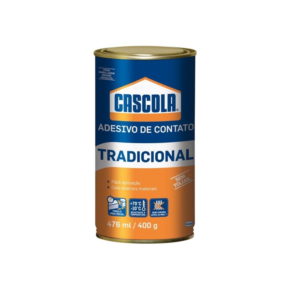 Cola Contato Cascola Tradicional sem Toluol 400g | 1406655