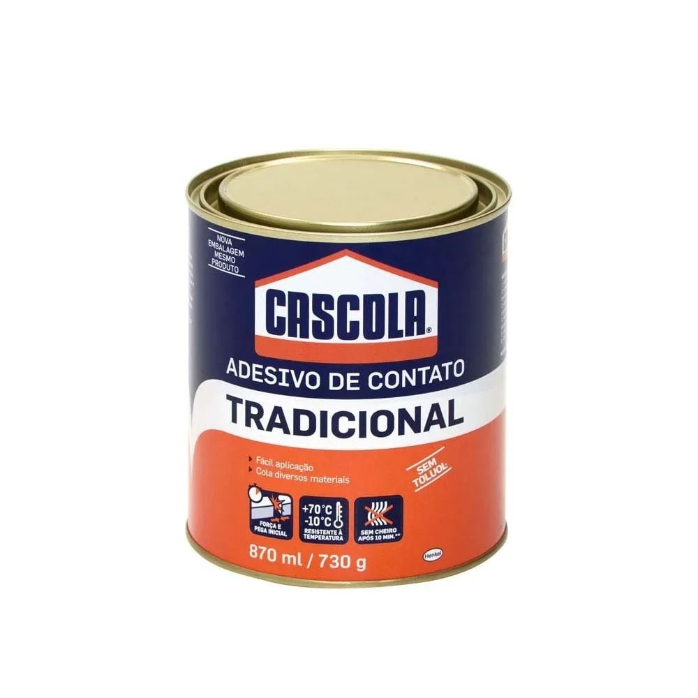 Cola de Contato Cascola Tradicional Sem Toluol 730g | 1406654