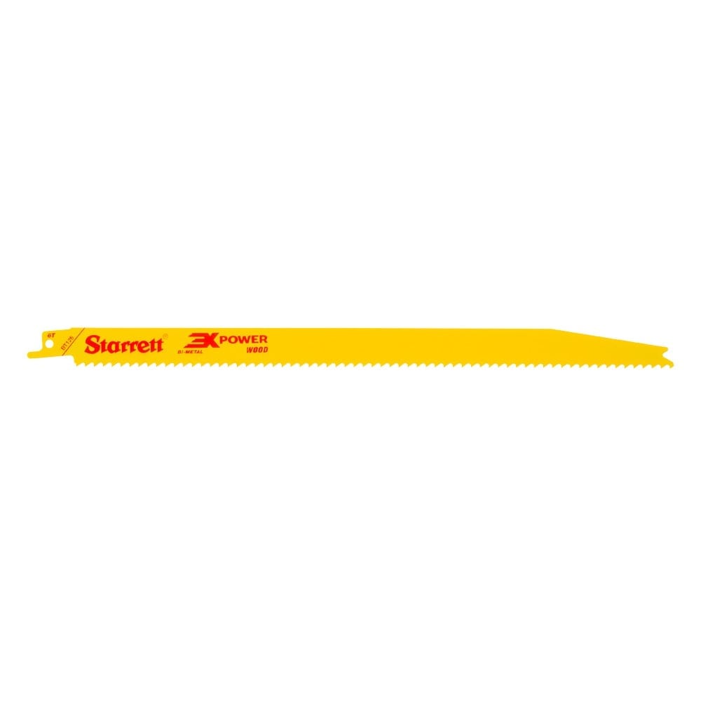 Lâmina Serra Sabre Starrett 300MM/12" Bi-Metal  2 Peças 6 Dentes BT126-2