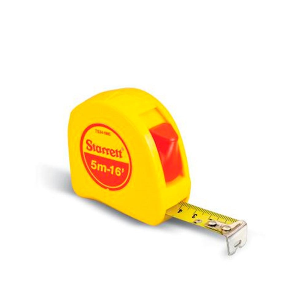 Trena Starrett 8m/26 Amarela com Trava Blister | KTS1-8ME-S