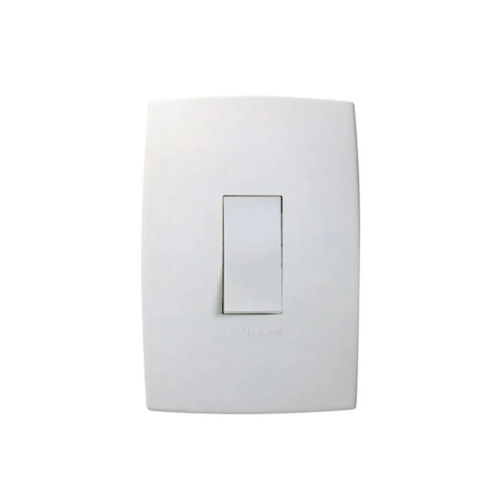 Conjunto Pial Plus - 4x2 Branco com Placa (1 Intermediário) | 612107