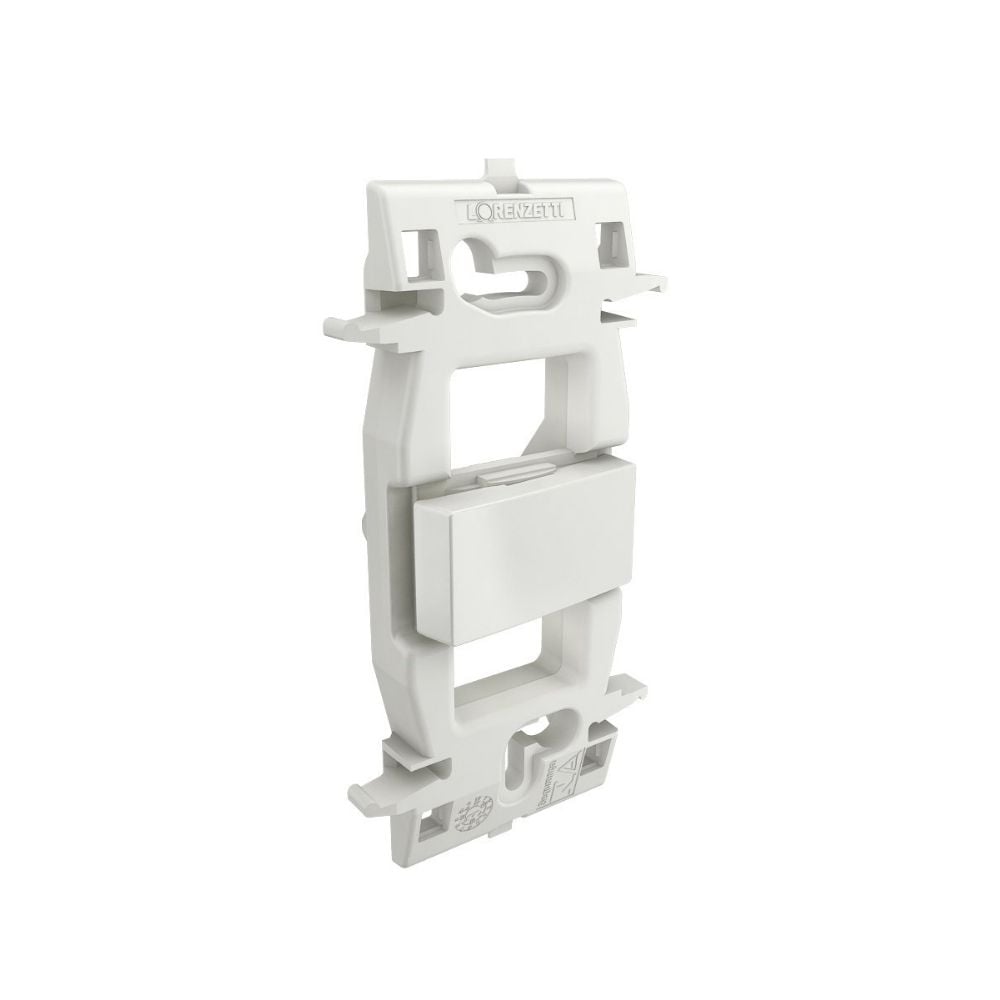 Interruptor Lorenzetti Zuli 4x2mm - Branco sem Placa (1 Bipolar) | LZ010B