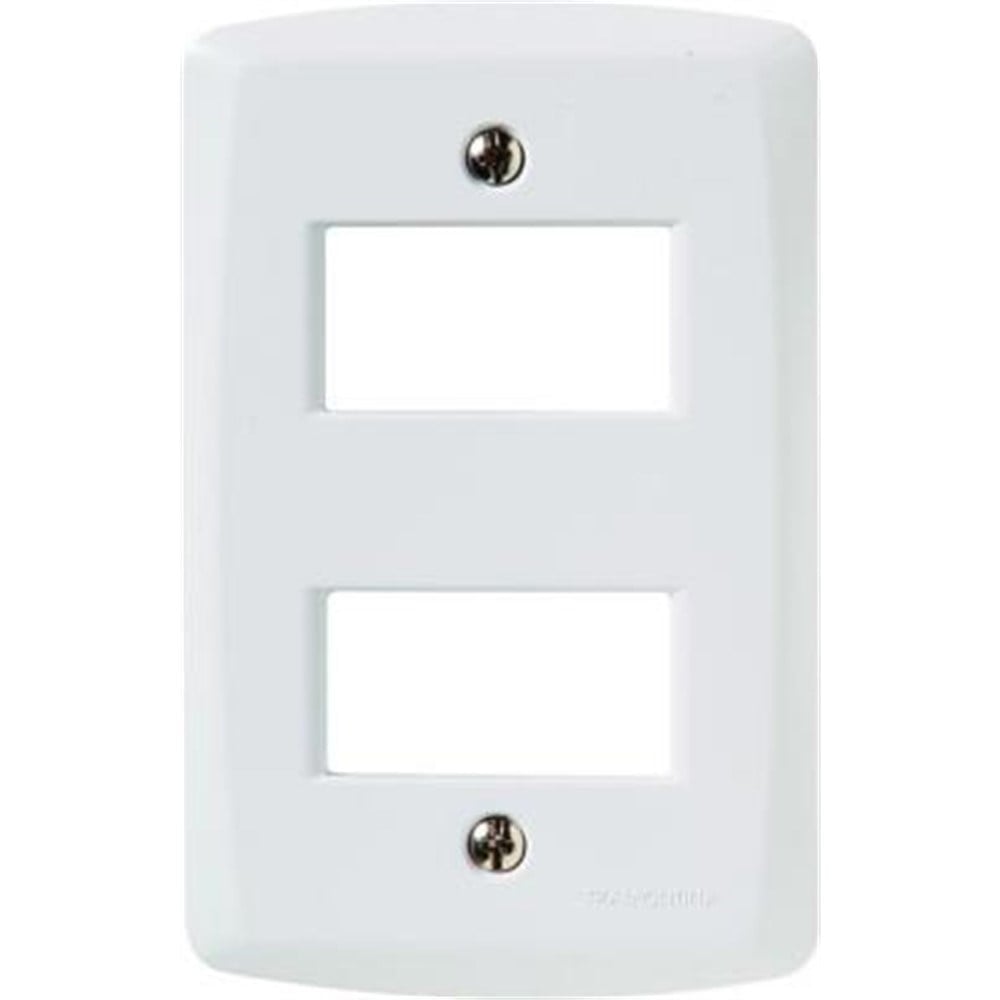 Placa Tramontina Lux 4X2 (2 Modulos Distanciadas) 57105006