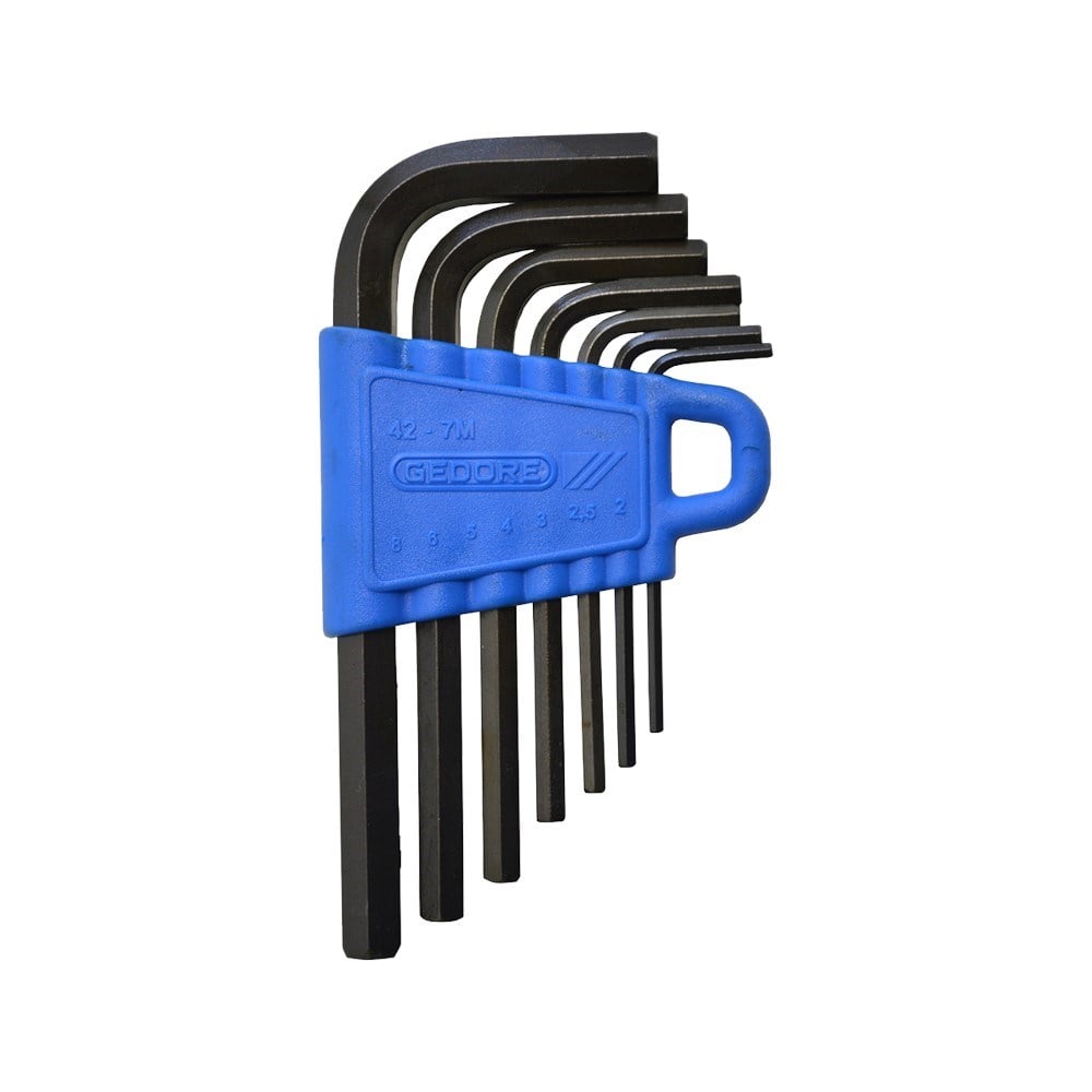 Chave Allen Gedore 5/64 a 1/4 com 07 Peças 12151