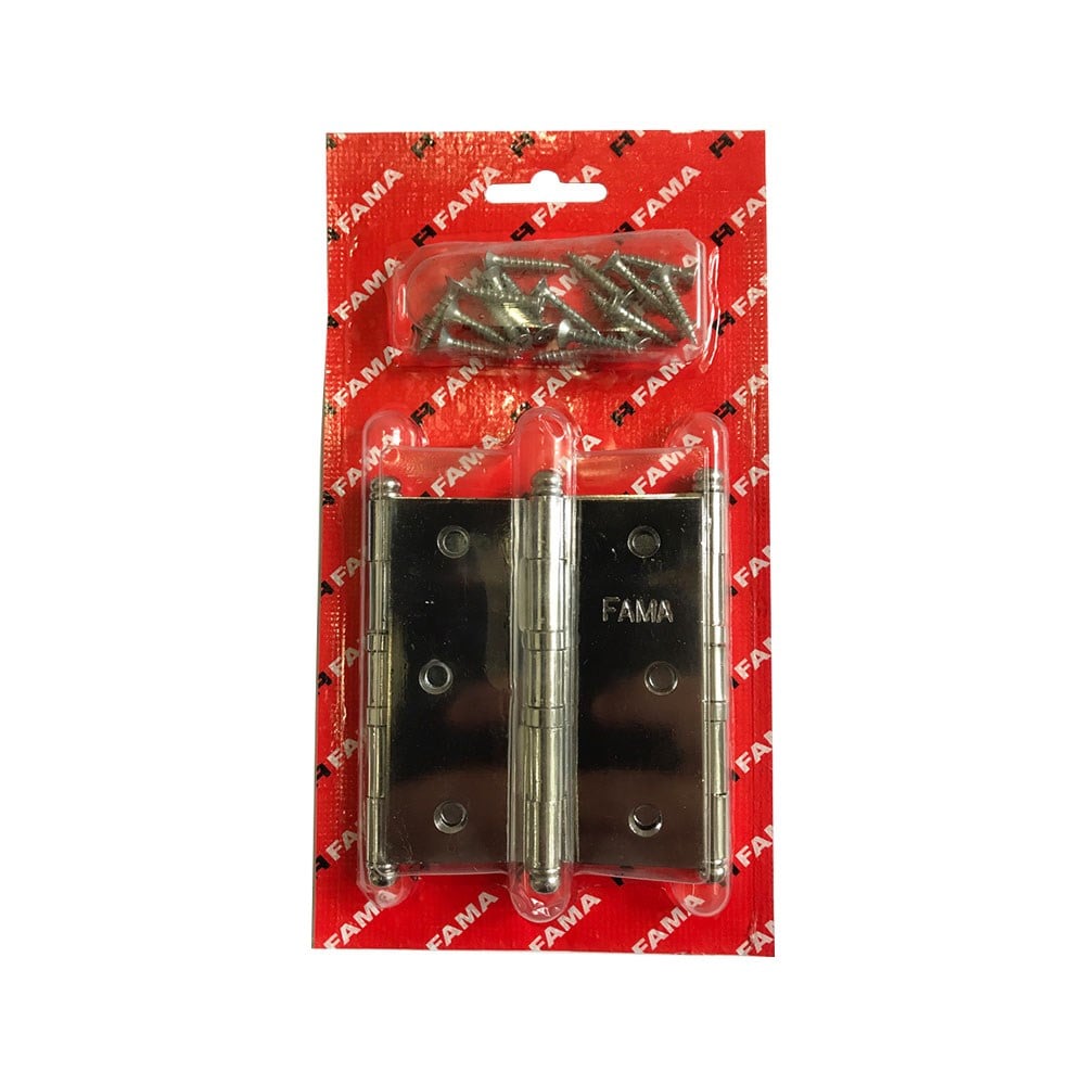 Dobradiça Fama 1525 FCB 3.1/2X3 com Anel Blister 3 Peças 789153320608