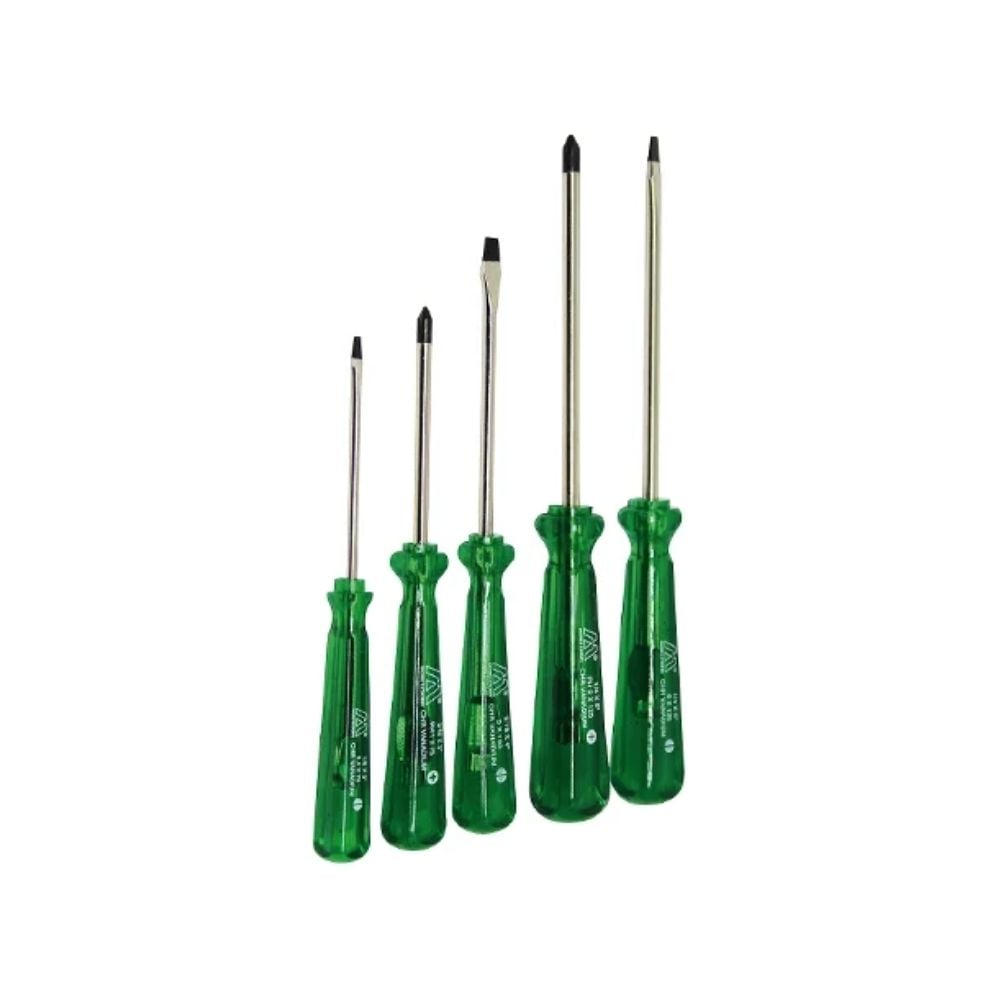 Kit de Chave de Fenda Moretzson Master Cromo Vanadium com 05 Peças | 51021