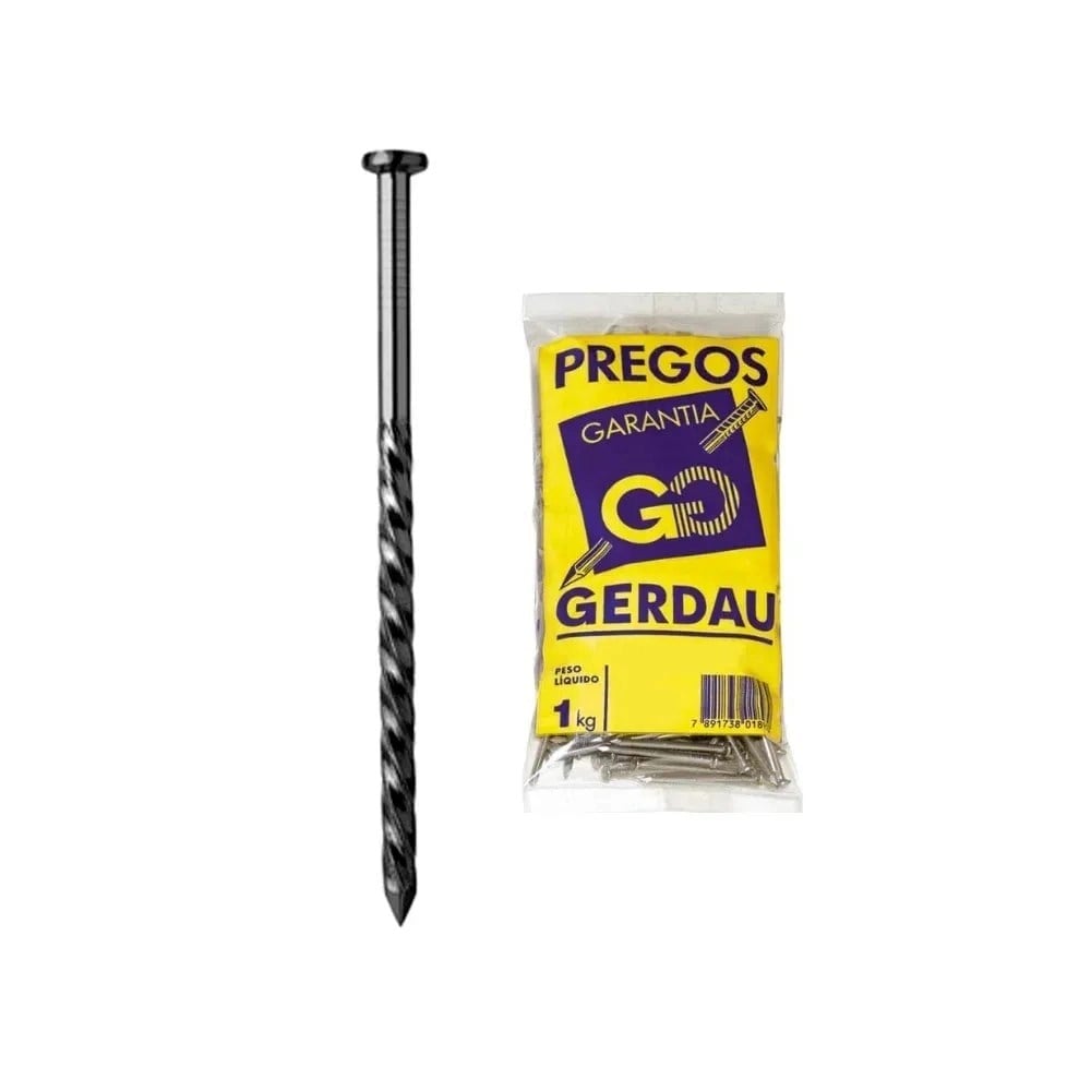 Prego Ardox Gerdau com Cabeça 19X36 Kg 117000142