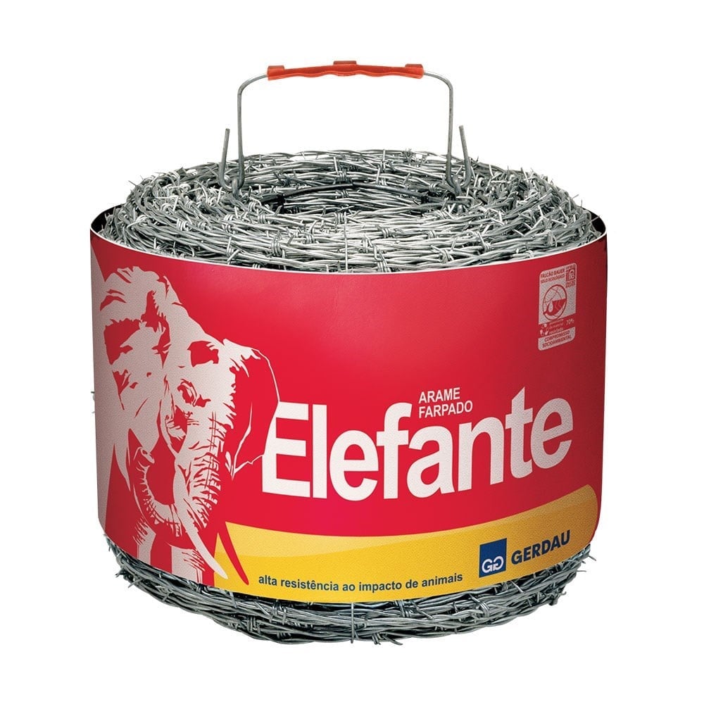 Arame Farpado Gerdau 2.2 Elefante 400m 111001085