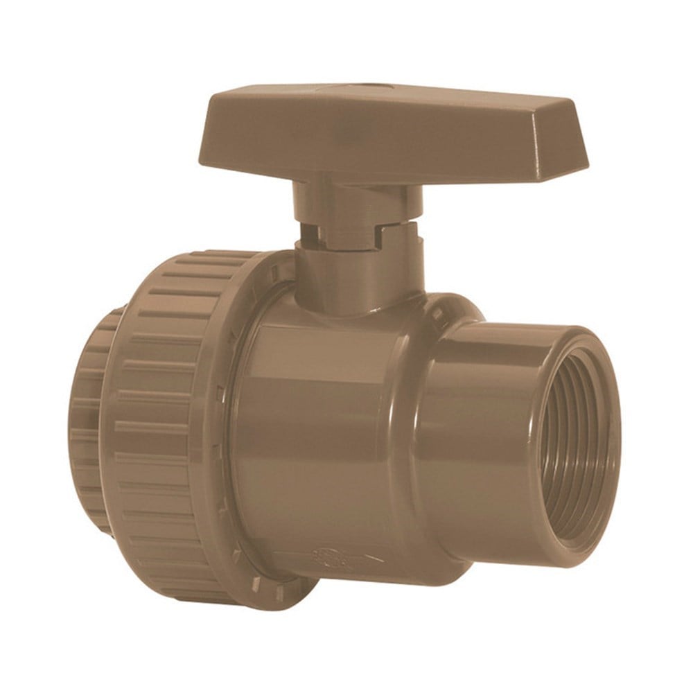 Registro Esfera PVC Amanco 1.1/2" Rosca Rosca 11787