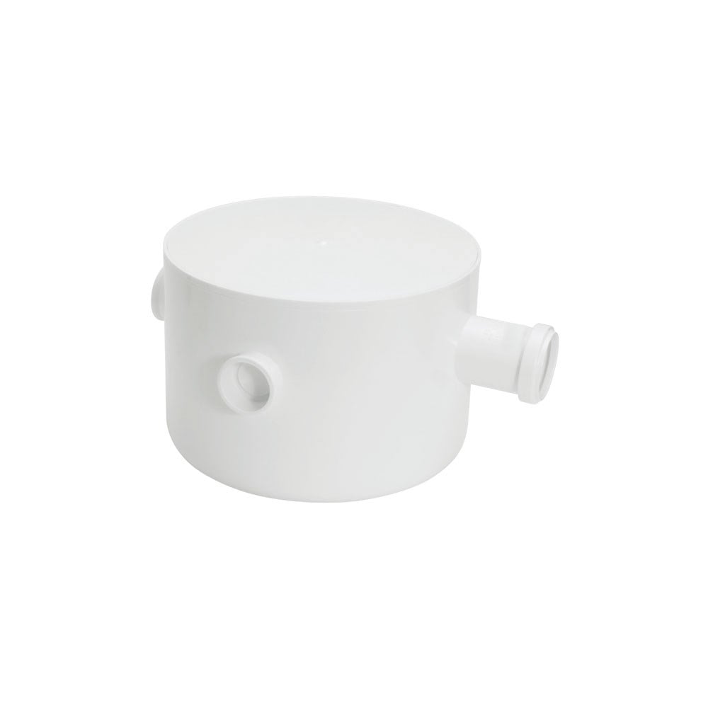 Caixa Sifonada Amanco Branca Redonda 250x230x75 12683