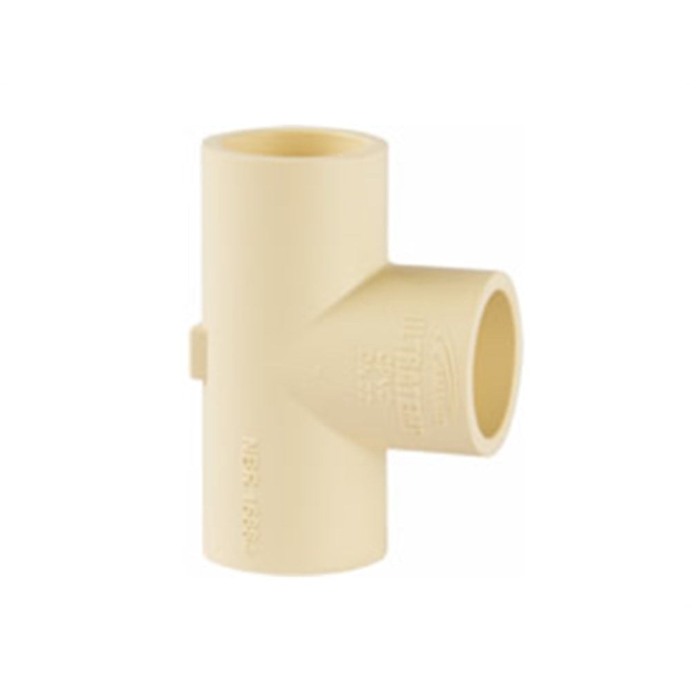 Tee Ultratemp Amanco Fêmea Fêmea Fêmea CPVC DN22 18126/20298