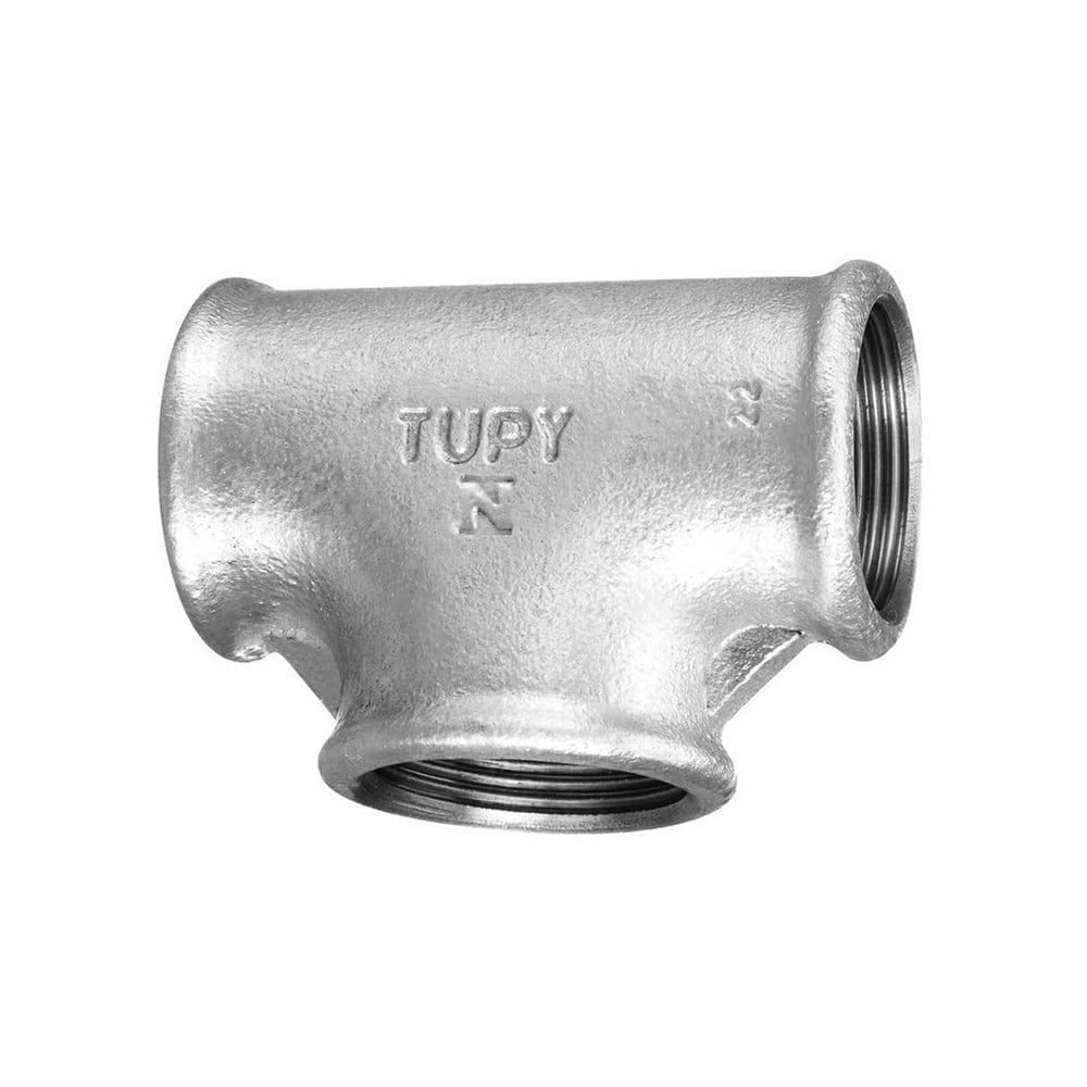 Tupy Tee Ferro Galvanizado a 1/4 X 1/4 124400233