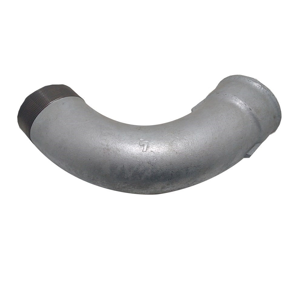 Tupy Curva Macho/Fêmea Ferro Galvanizado (L)4" 122401433