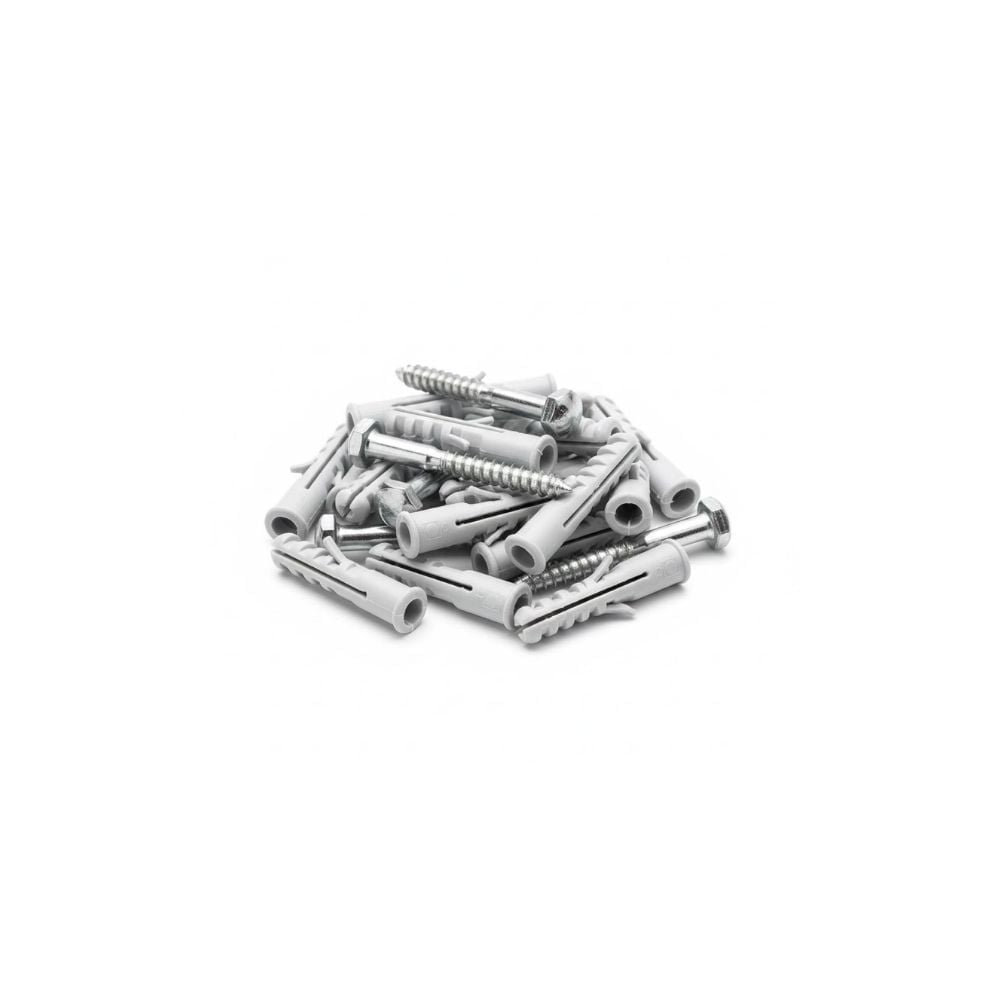 Parafuso Madeira com Bucha Jomarca 12mm Sextavado - 50 Peças | 31479 - imagem 1