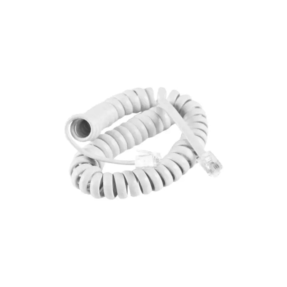 Cabo Fone Extensão Interneed Liso Jack 2M Branco | 005728