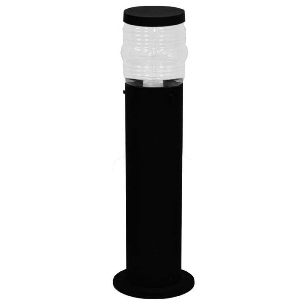 Poste Balizador Condulai PVC 50cm Preto Pos 050 Pt