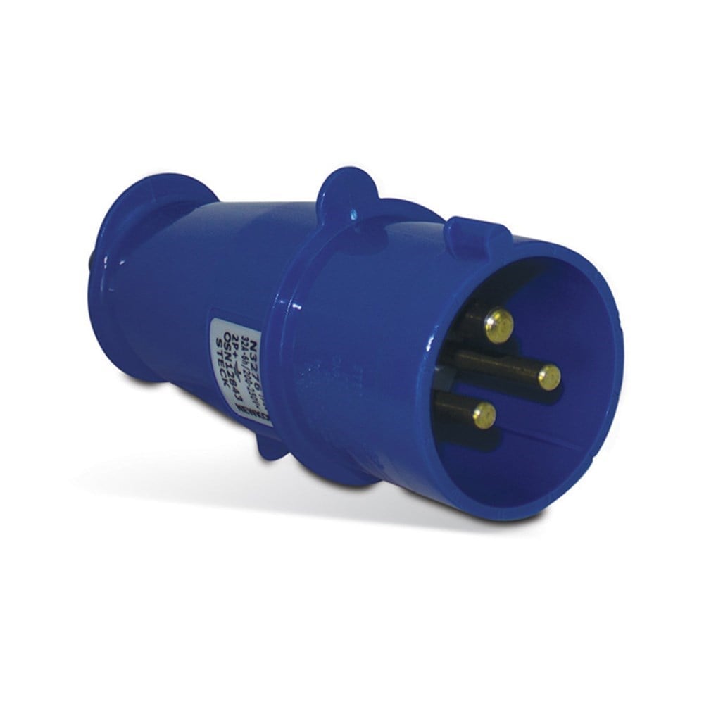 Pino 2 Polos + Terra Steck 220V 32A Azul N3276