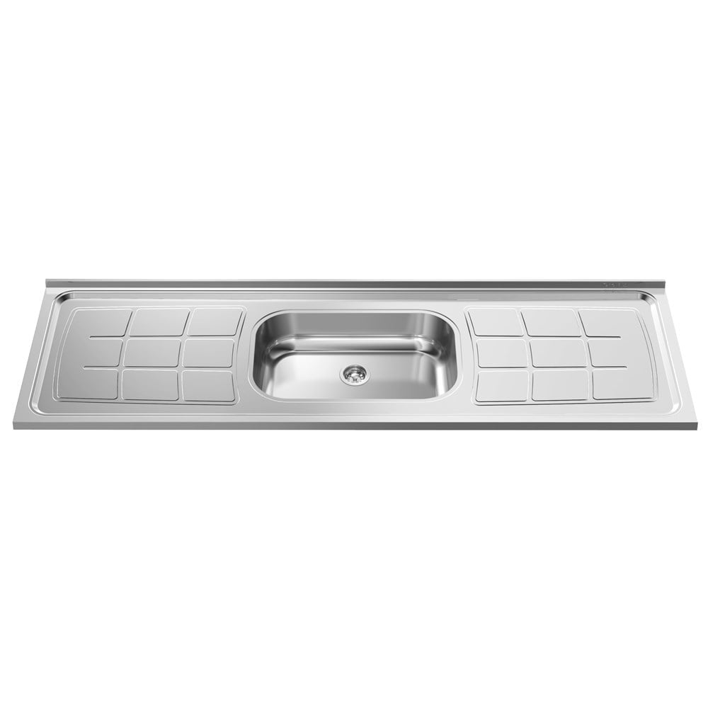 Pia Inox Ghel Plus 2.00m para Cozinha 10.01.30900
