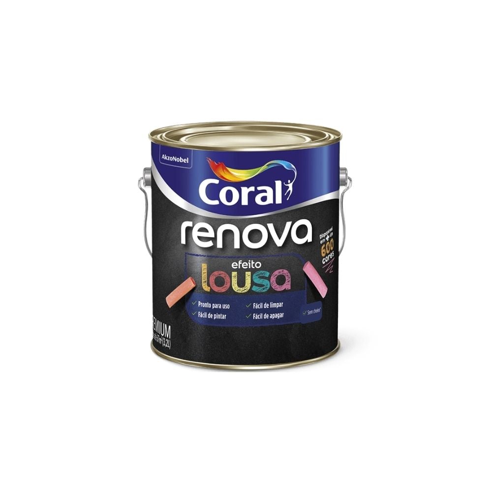 Tinta efeito Lousa Coral 3,2L - Verde Absoluto - imagem 1
