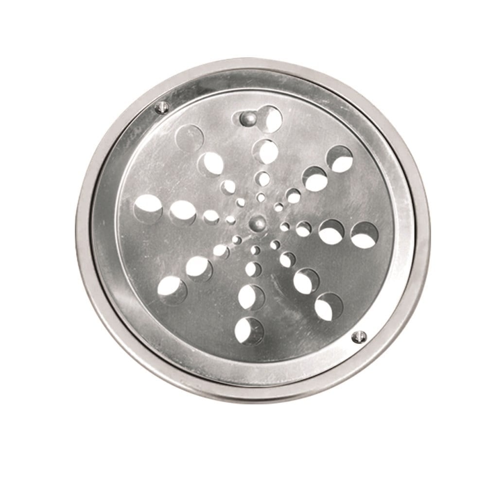 Grelha Inox Overtime Caixilho Redondo 10cm Fechamento| 68.0001