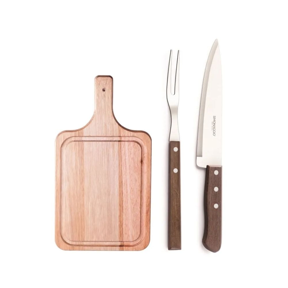 Kit Churrasco Simonaggio - 3 Peças Caixa | 3503039055400 - imagem 1
