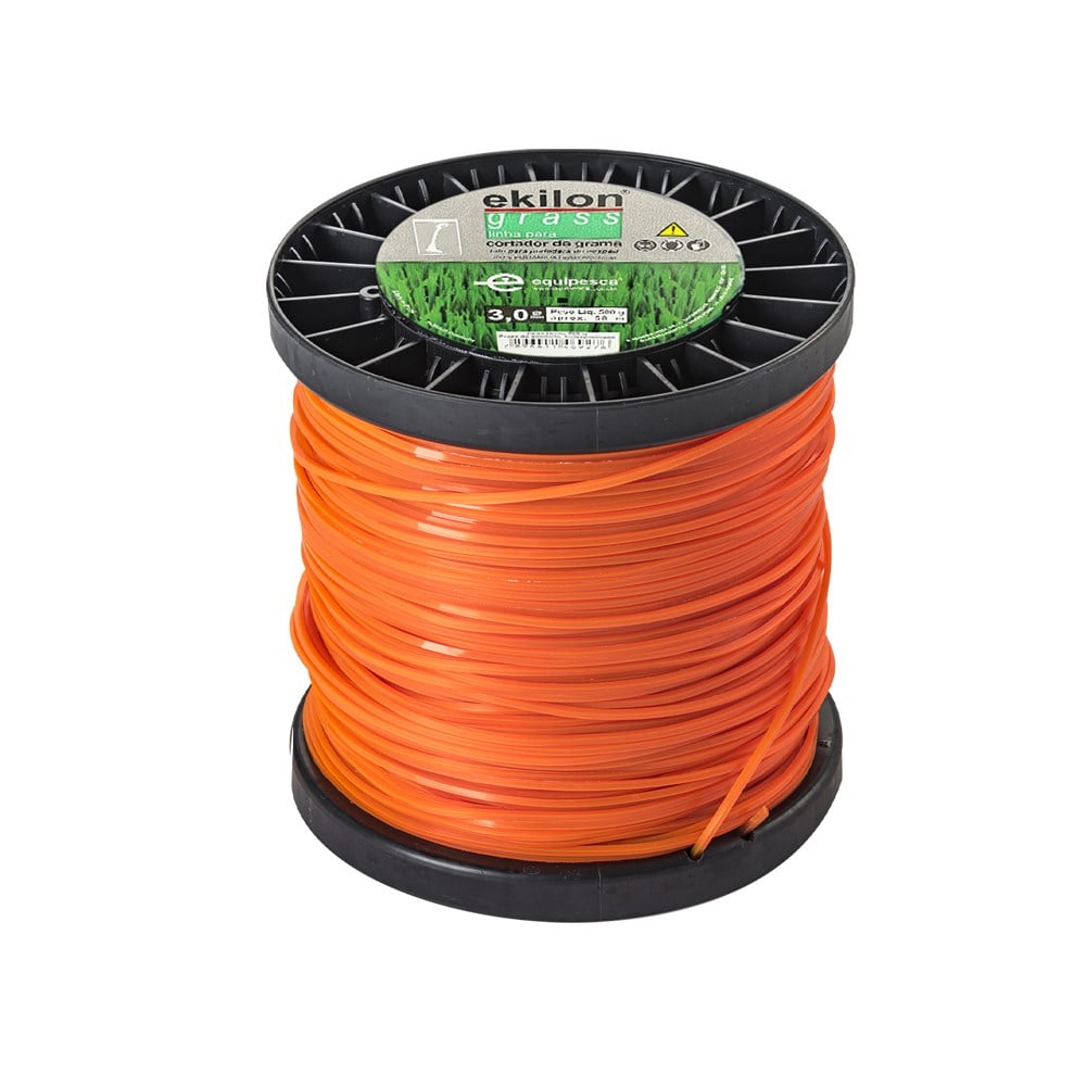 Fio Nylon Ekilon Grass 2.7MM/ 74M 500G Quadrado Universal 007.922