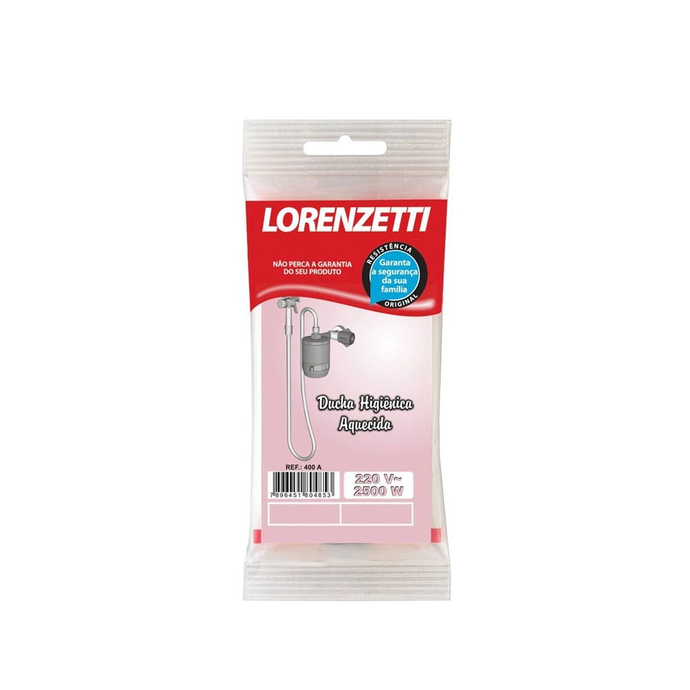 Resistência Lorenzetti Ducha Íntima 220V 2500W 400A 7589020