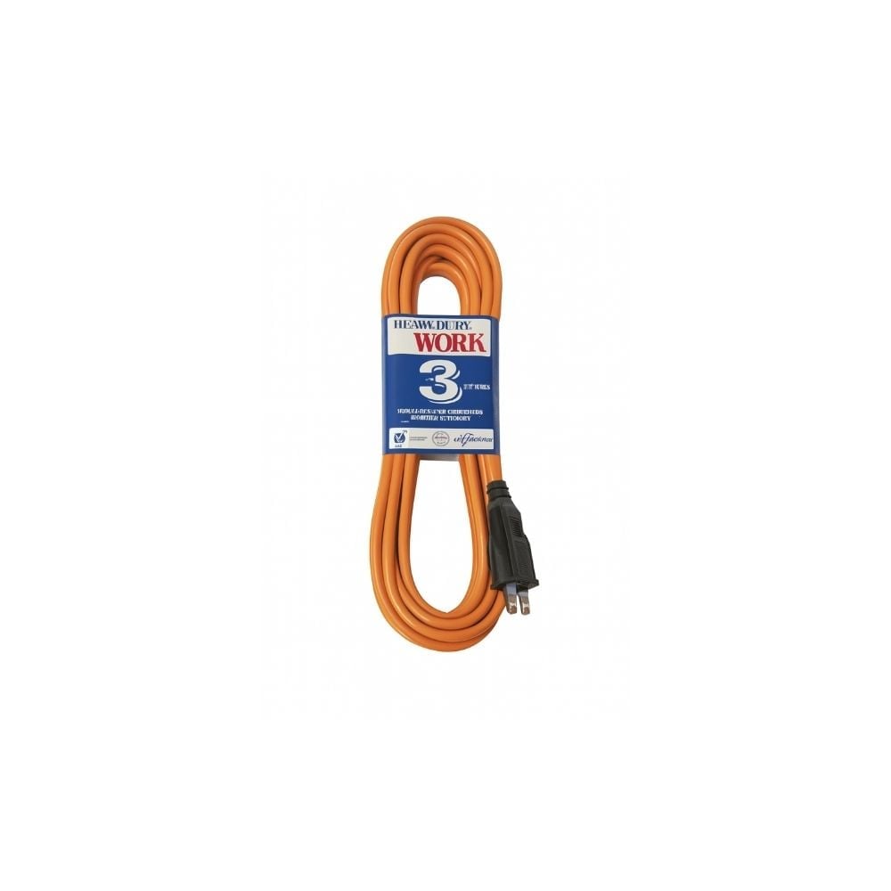 Extensão Daneva Prolongador Macho Fêmea Hw 2 Polos 3M Laranja 20A DN1434