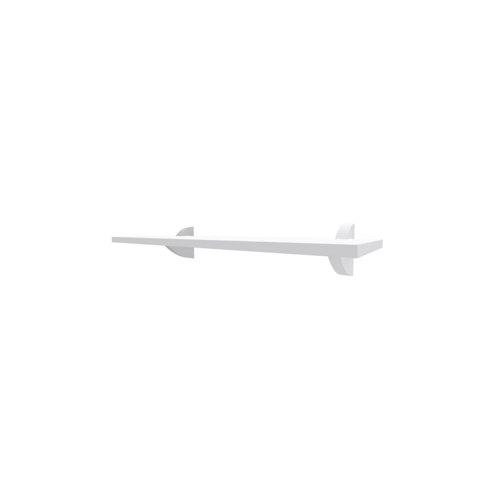 Prateleira Multivisao Clip 250x600MM Branca | CLIP-2560-FF-BR