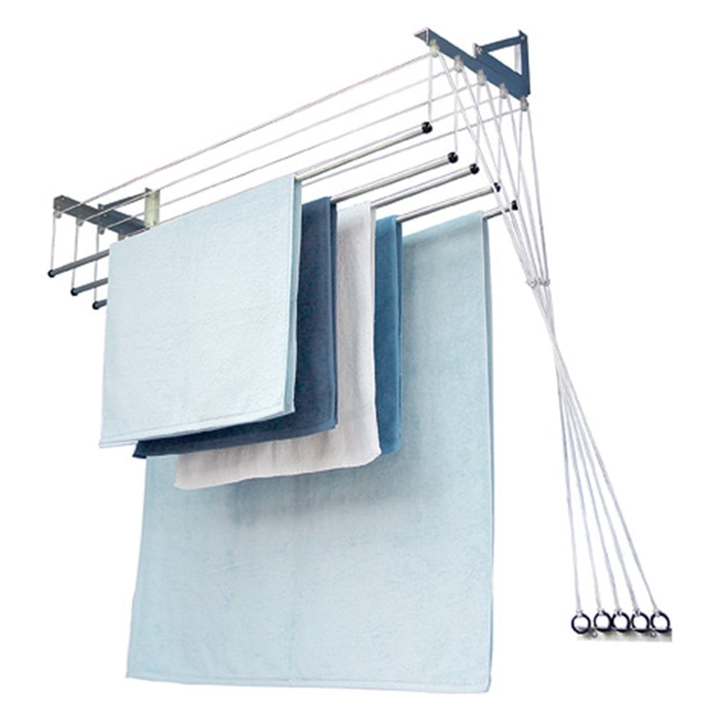 Varal Individual de Teto/Parede Aço Maxeb 1,5m