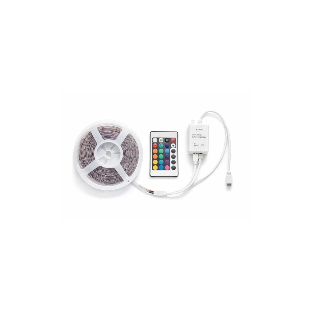 Fita LED Taschibra com Controle Remoto 24W 12V 5M | 14040111-10 - imagem 1