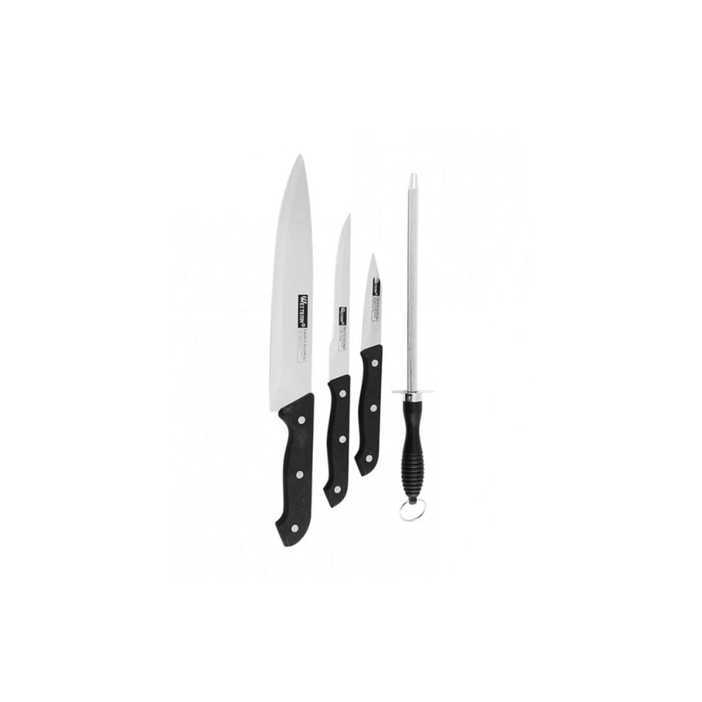 Kit Facas Western com 4 Peças 185 | N-4
