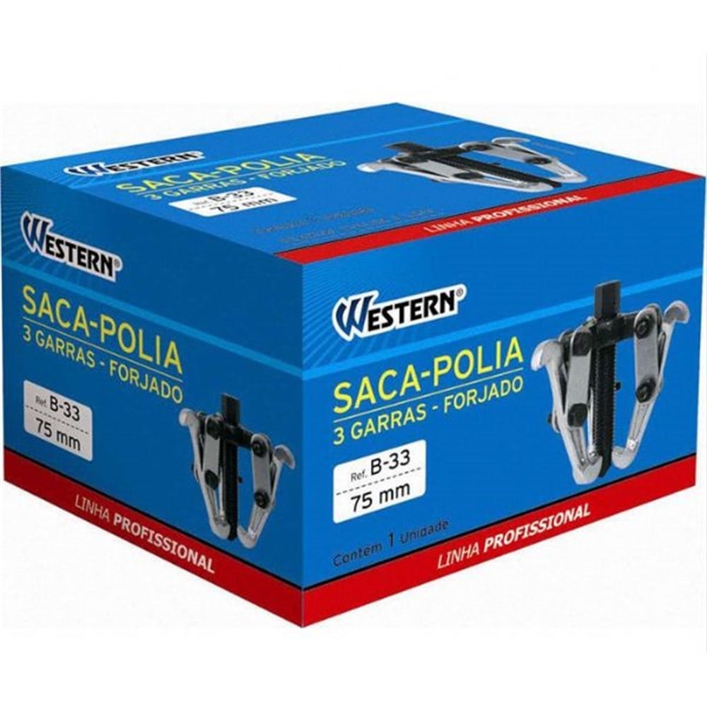 Saca Polia Western 04"/100mm 3 Garras B-34