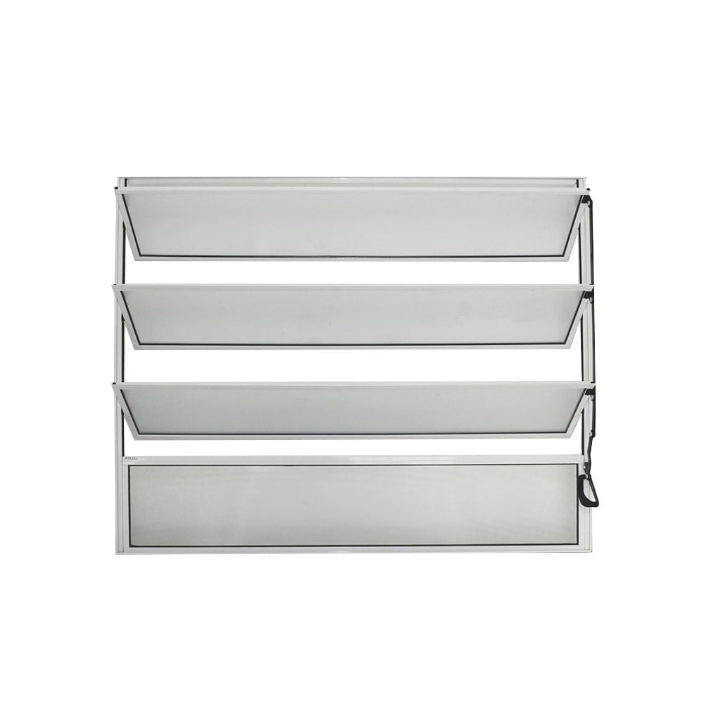 Janela Basculante Alumínio Branca Hikari 60 X 100 VB33
