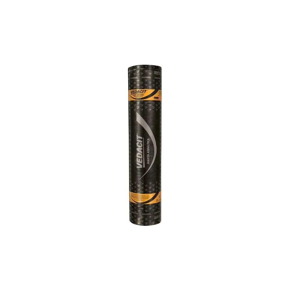 Manta Asfáltica Vedacit Fibra de Vidro 3mm 1x10m | 112527 - imagem 1
