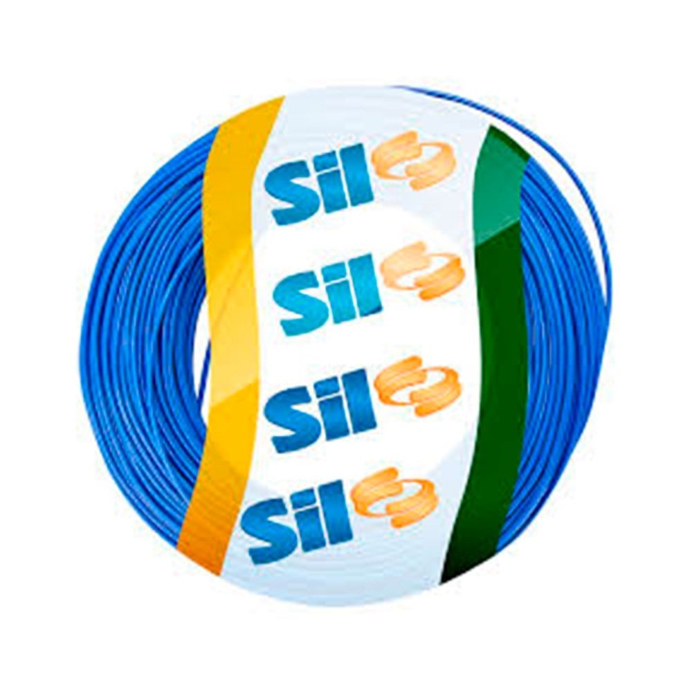 Fio Cabinho Flexível Sil 1.0 Azul 100M 3016004