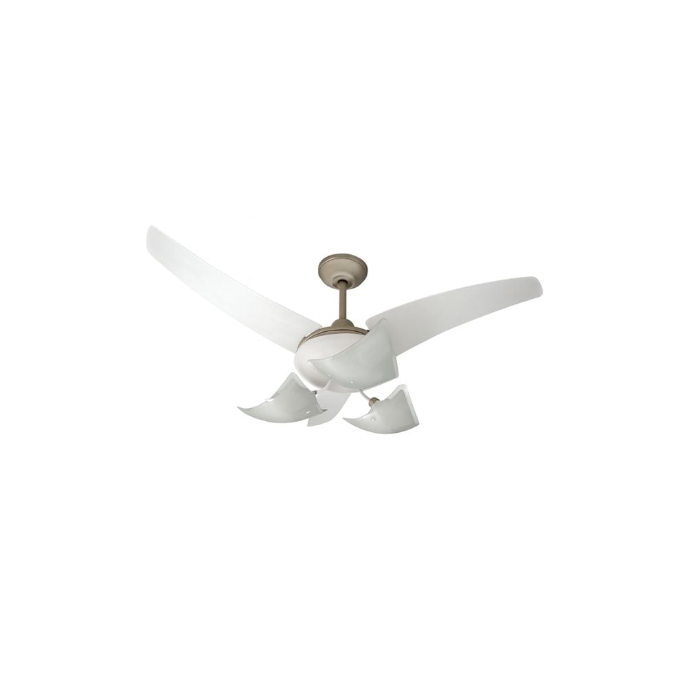 Ventilador Teto Majestic Lumina com Lustre 220V Branco | 1608