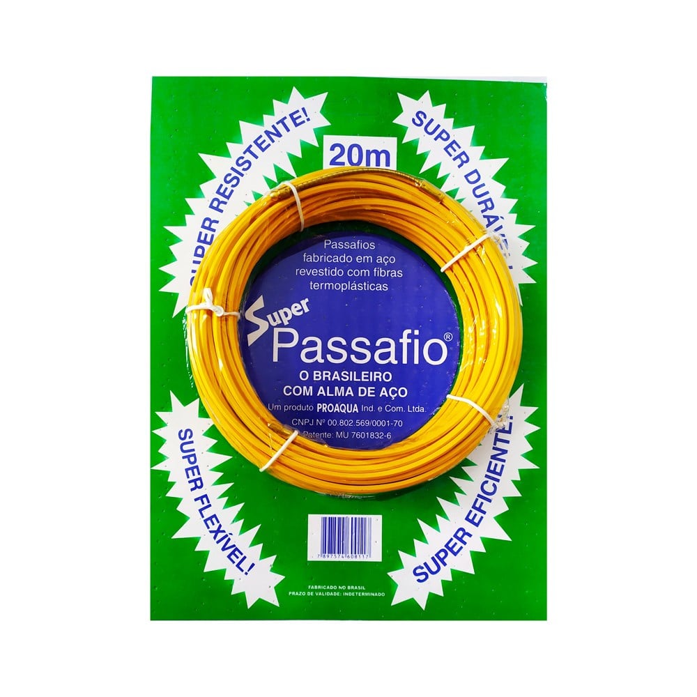 Passa Fio Nylon Proaqua Cabo Aço 20 Super 20