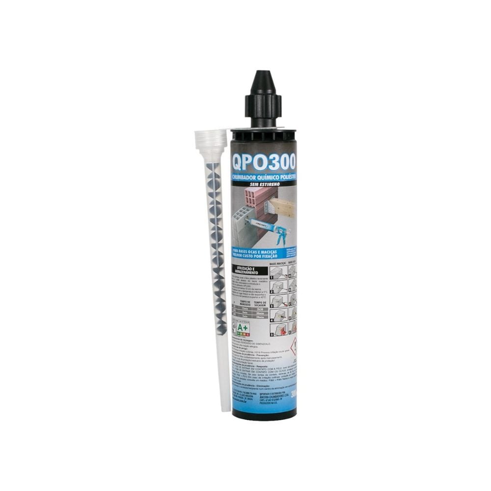 Chumbador Químico Injeção - Poliéster 300ml | QPO300