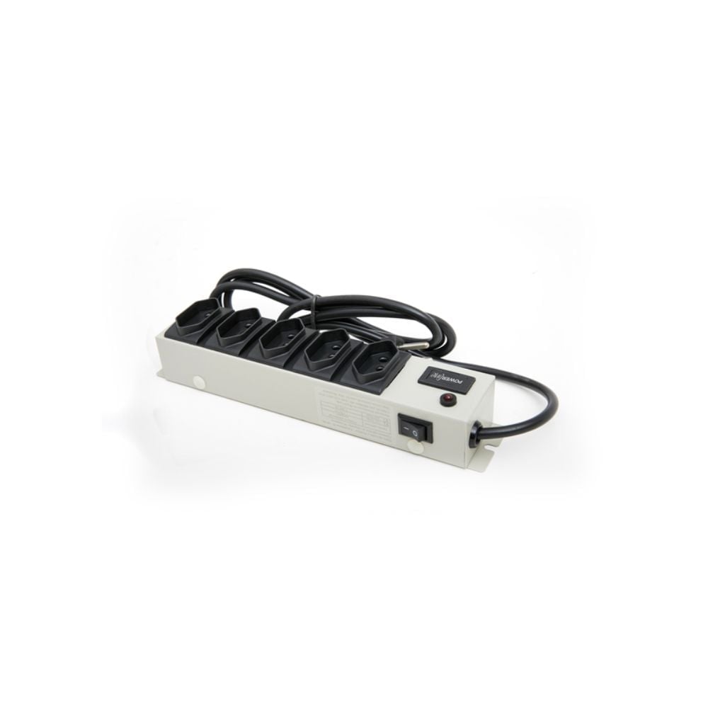 Filtro Linha Multicraft Metálico 5 Tomadas Bivolt | 20698 - imagem 1